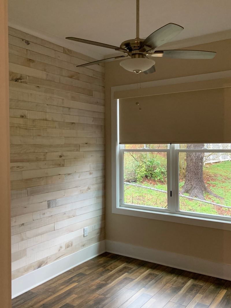 Shiplap bonus room