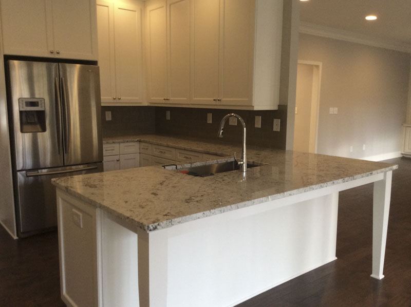 Kitchen island with seating