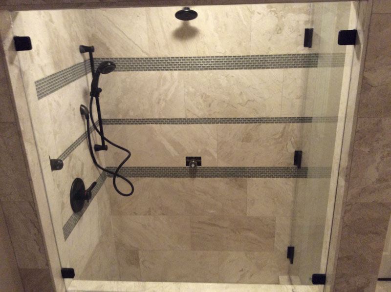 Glass shower