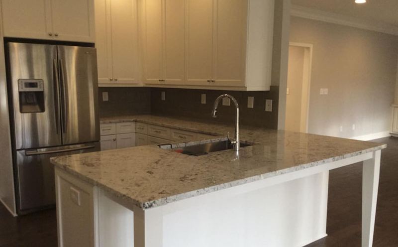 Kitchen with stainless appliances